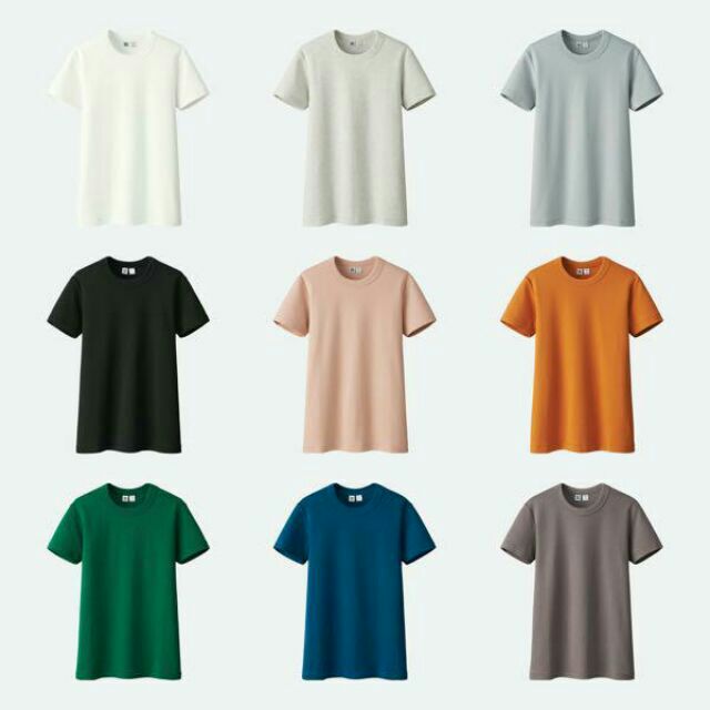 crew neck t shirt uniqlo