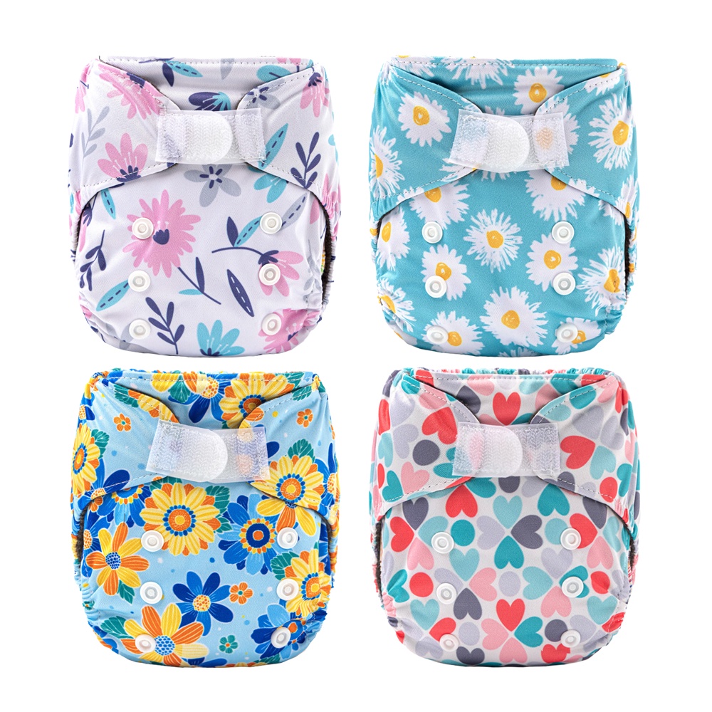 Newborn Baby Pocket Cloth Diaper Nappy NB Premature Diapers Hook and