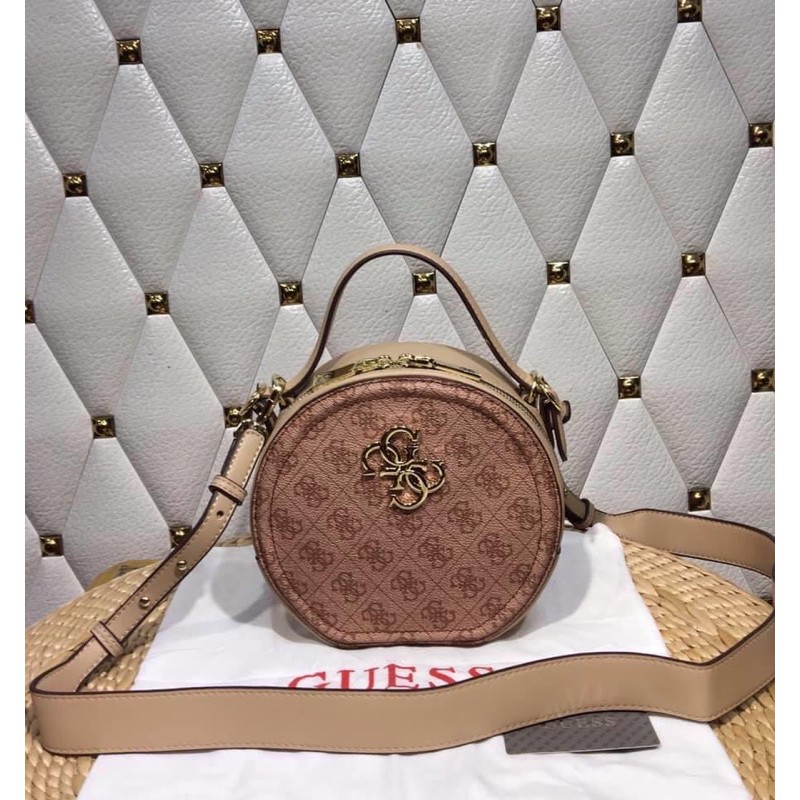 round shape sling bag