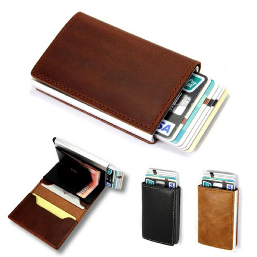 slim-pop-up-credit-card-holder-pu-leather-anti-scan-metal-wallet-money