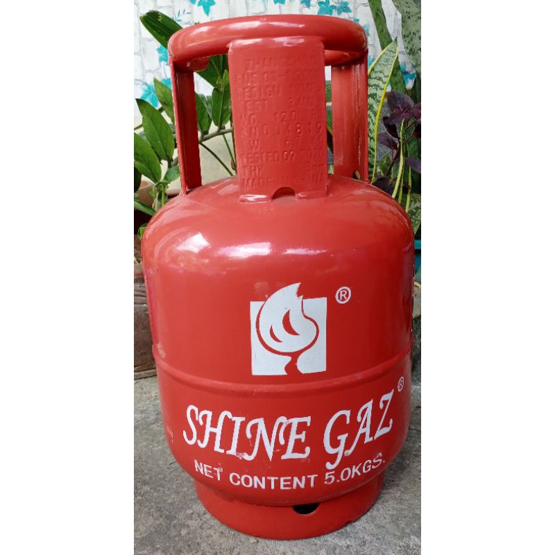 SHINEGAZ LPG 5Kg.GAS TANK ,(WALANG LAMAN) Shopee Philippines