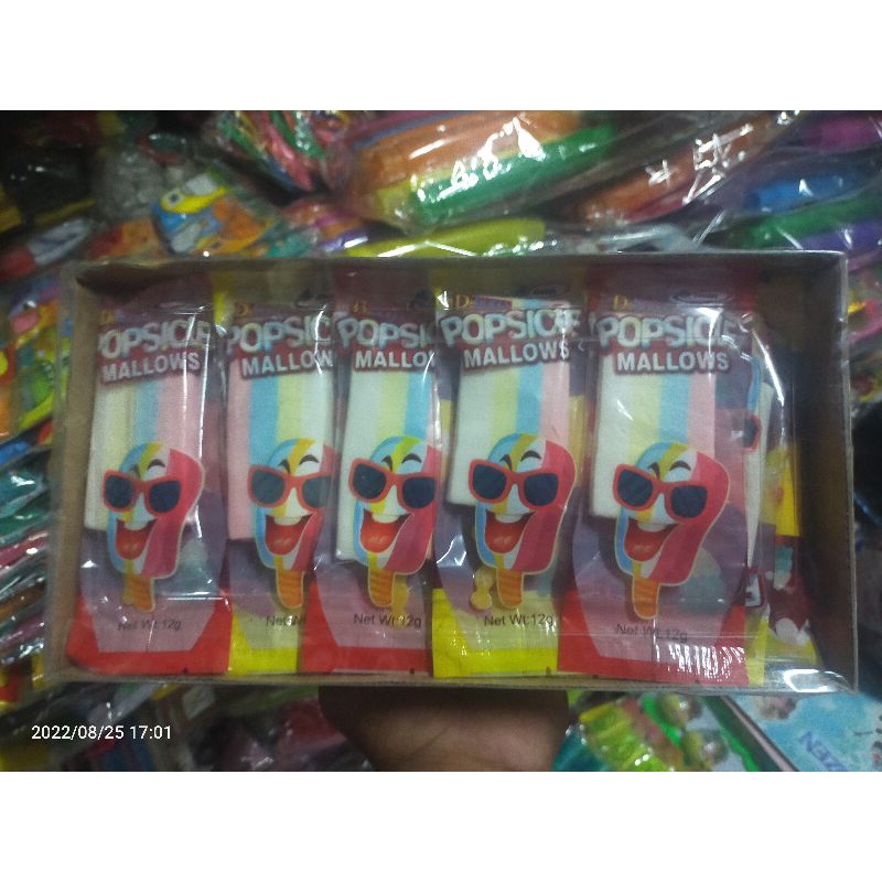 30 pcs. popsicle ice cream marshmallows ( mallows ) for sale. lootbag