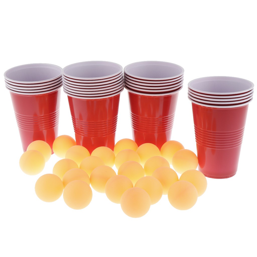 Ready Stock】✓1 Set Entertainment Fun Party Ping Pong Game Party Game  Throwing Drinking Props Beer P | Shopee Philippines