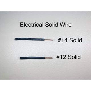 TW Solid Wire per METER #14 #12 #10 #8 #6 | Shopee Philippines