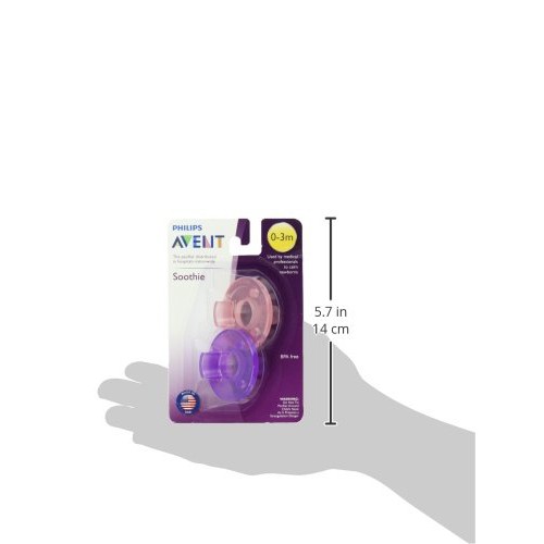 purple soothie pacifier