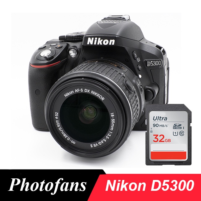 T pint Tale Nikon D5300 DSLR Camera with 18-55mm Lens -WIFI -Video | Shopee Philippines