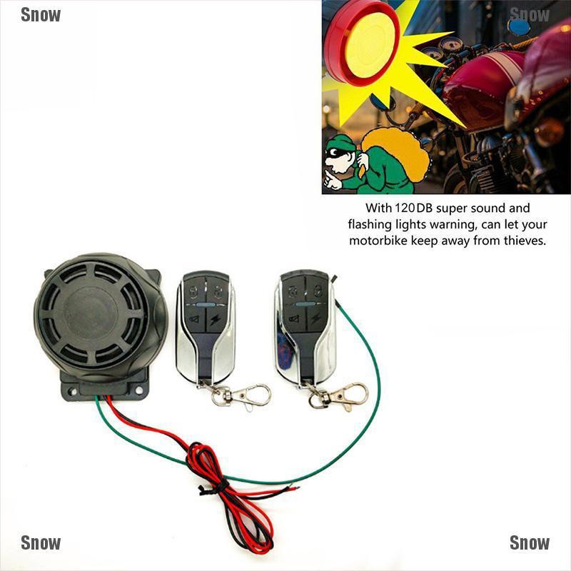 bike alarm security system