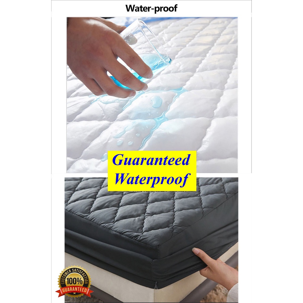 COD Mall Quality 100 Water proof Bed sheet Bed Cover Beddings