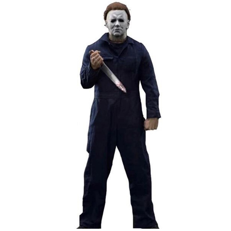 Movie Halloween Cosplay Costumes Michael Myers Horror Murderer Uniform ...