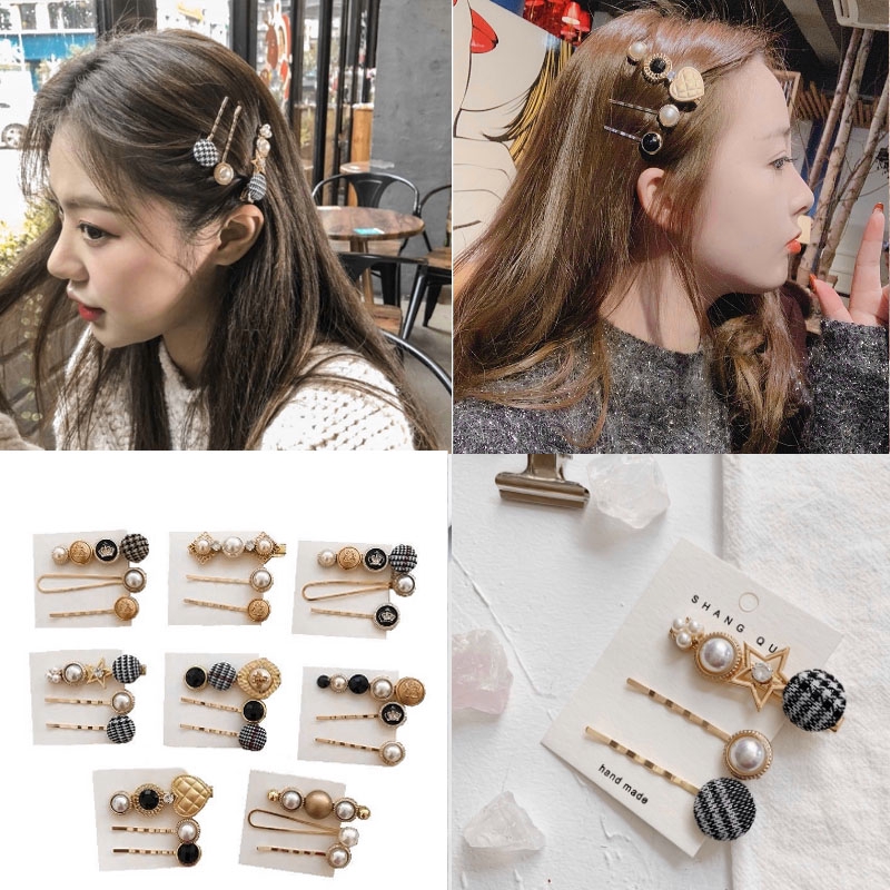 korean cute hair accessories