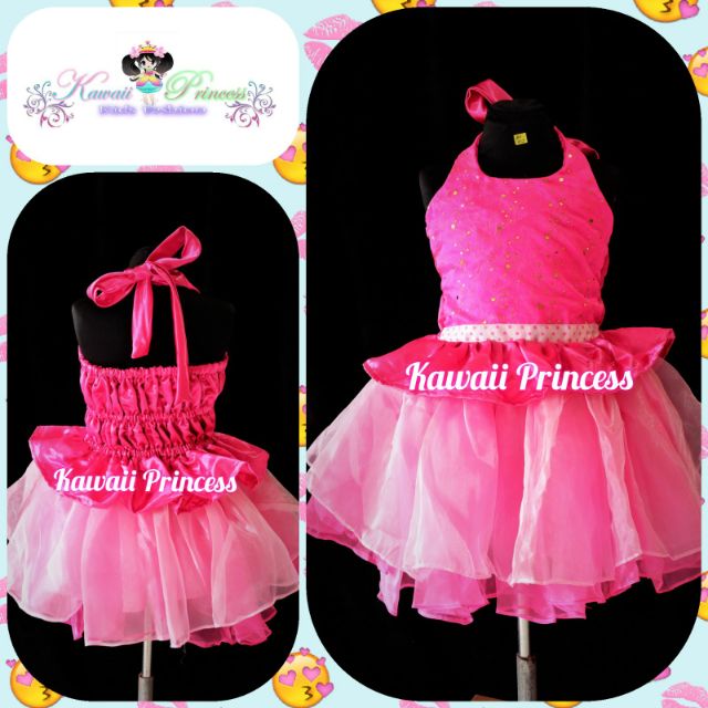 pink birthday dress