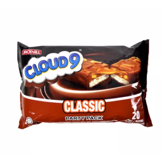 CLOUD 9 Classic Party Pack Chocolate Bar 20*12g Shopee Philippines