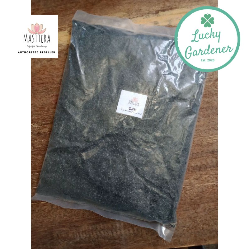 Masitera CRH (Carbonized Rice Hull) 1L (Lucky Gardener) | Shopee ...