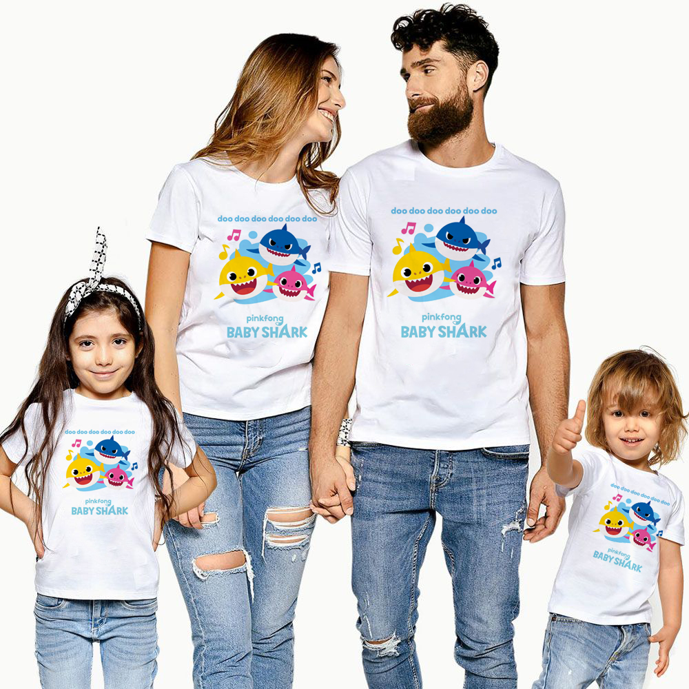 baby shark doo doo family shirts