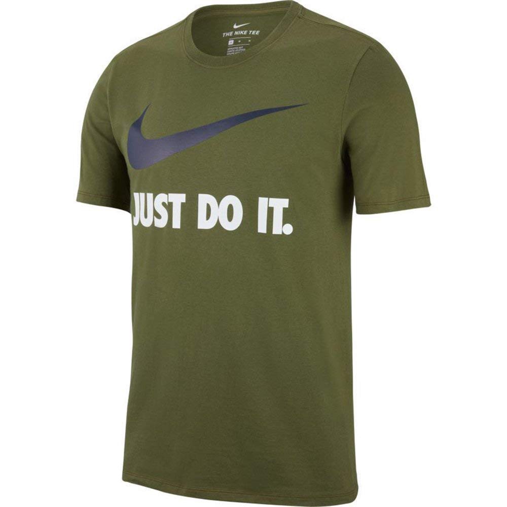 army green nike shirt