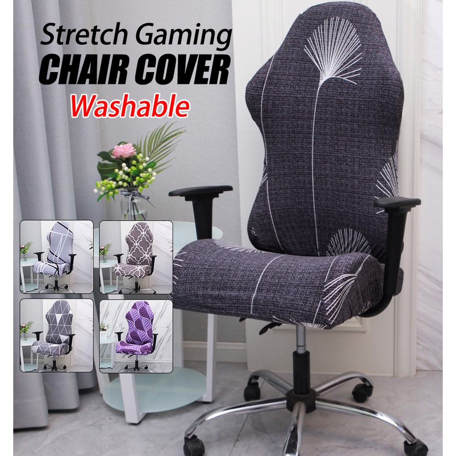 Gaming Chair Cover Spandex Office Seat Cover Elastic Armchair Computer