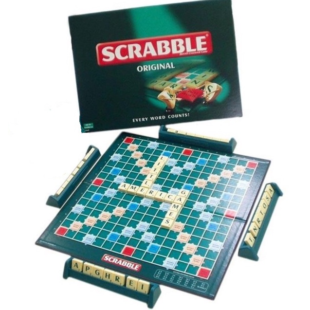 Original Scrabble Board Game Family Kids Adults Educational Toys Puzzle Game JiangGuiFei Children Board Game