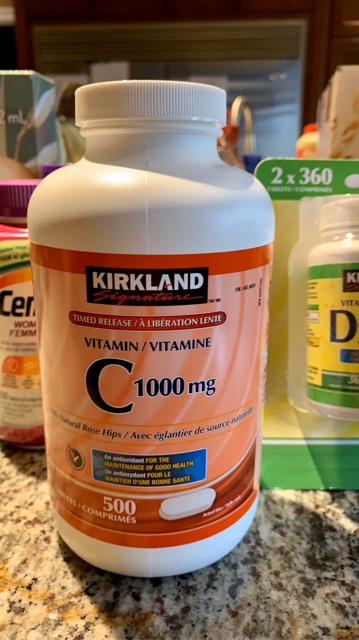 Kirkland Vitamin C 1000mg From Canada Shopee Philippines