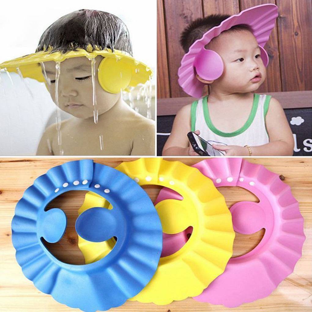 baby hair wash cap