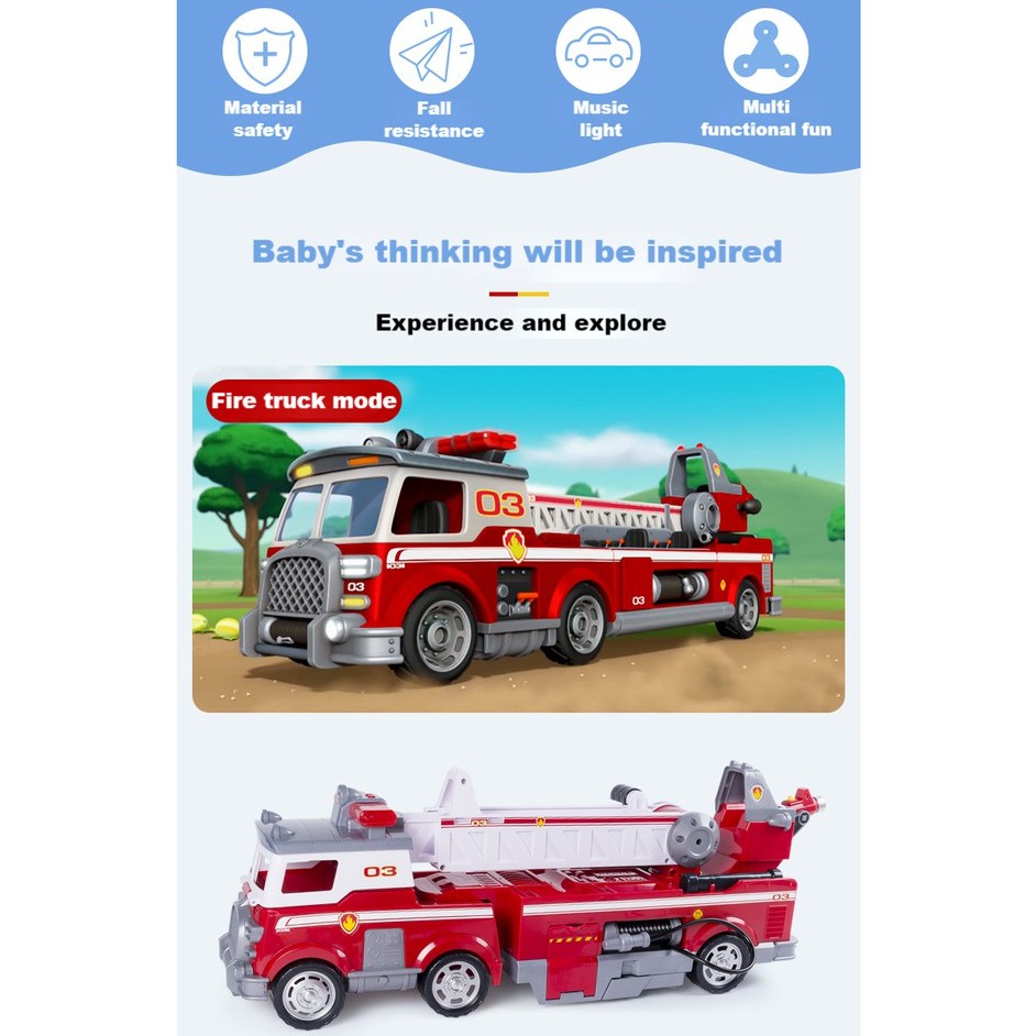 fat brain toys fire truck