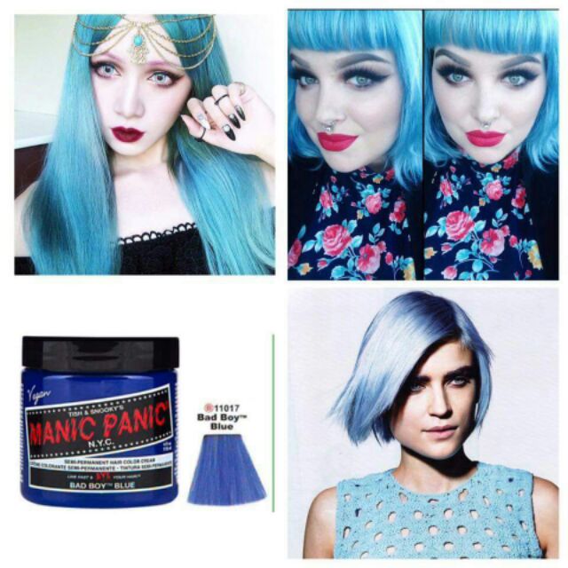 Manic panic краска для волос bad boy blue