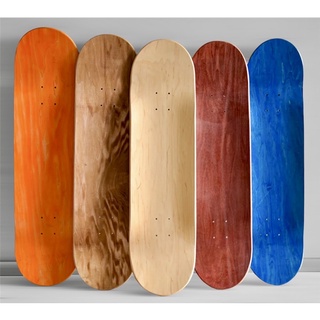 Blank Skateboard Deck - Professional Grade, 100% Canadian Maple Medium Concave