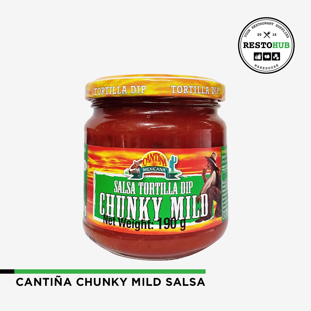 Cantina Mexicana Chunky Mild Salsa Tortilla Dip ( 190g ) Shopee