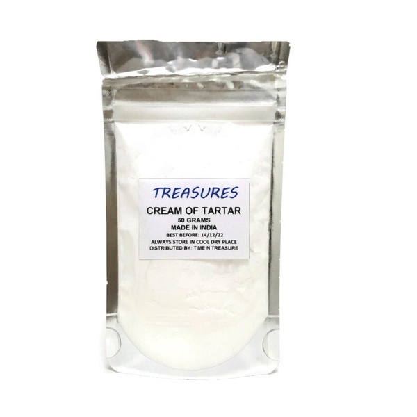 Treasures Cream Of Tartar Potassium Bitartrate 100 Pure From India