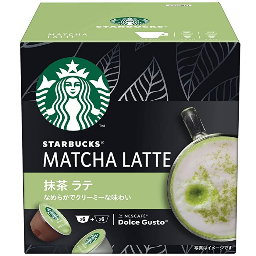 Starbucks Matcha Latte (Nescafe Dolce Gusto Capsules) 12 Pods Shopee