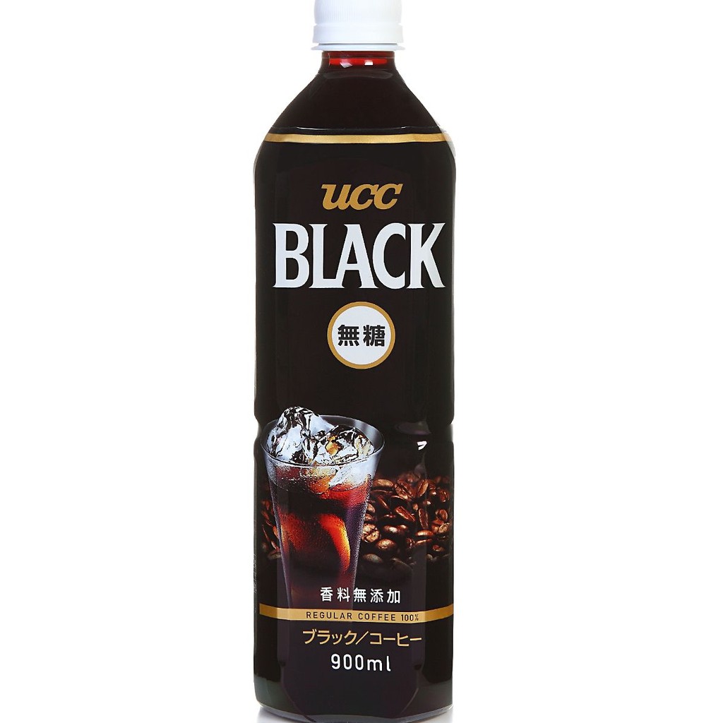 Japan UCC Black Coffee Sugar Free 900ml | Shopee Philippines