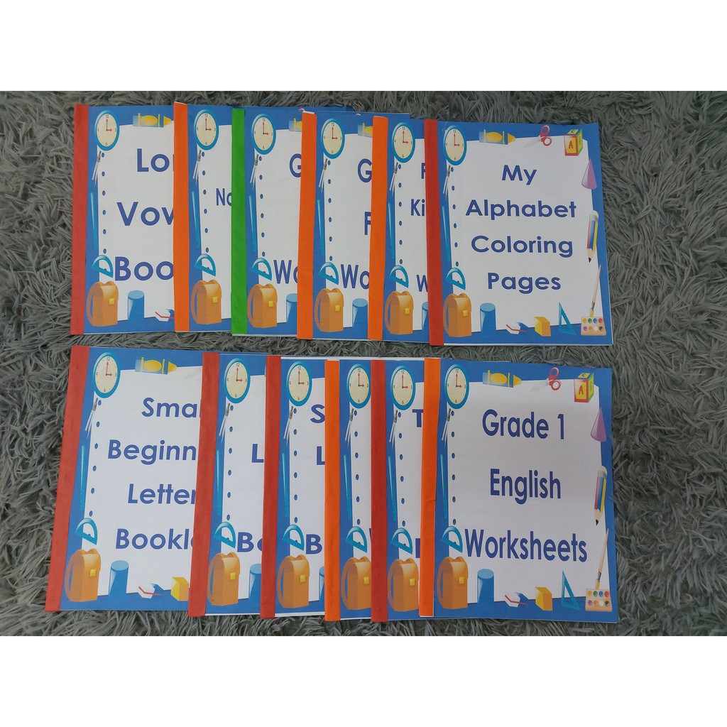 letters a z activity book worksheets workbook beginning letters coloring pages shopee philippines