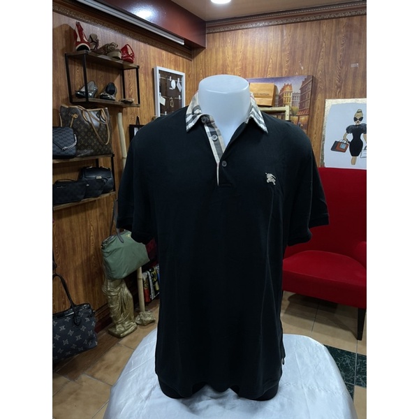Authentic Burberry Polo Shirt Size XL | Shopee Philippines