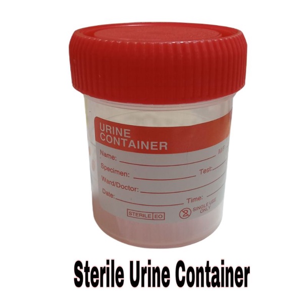 Sterile Urine Collection Container w/LABEL | Shopee Philippines