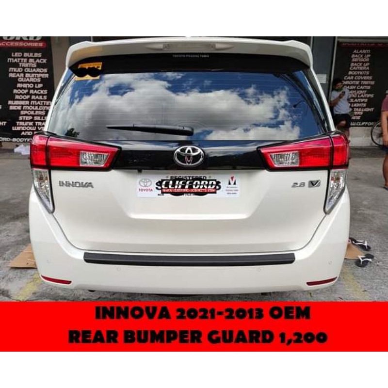 INNOVA OEM REAR BUMPER GUARD 2016 2017 2018 2019 2020 2021 2022 ...