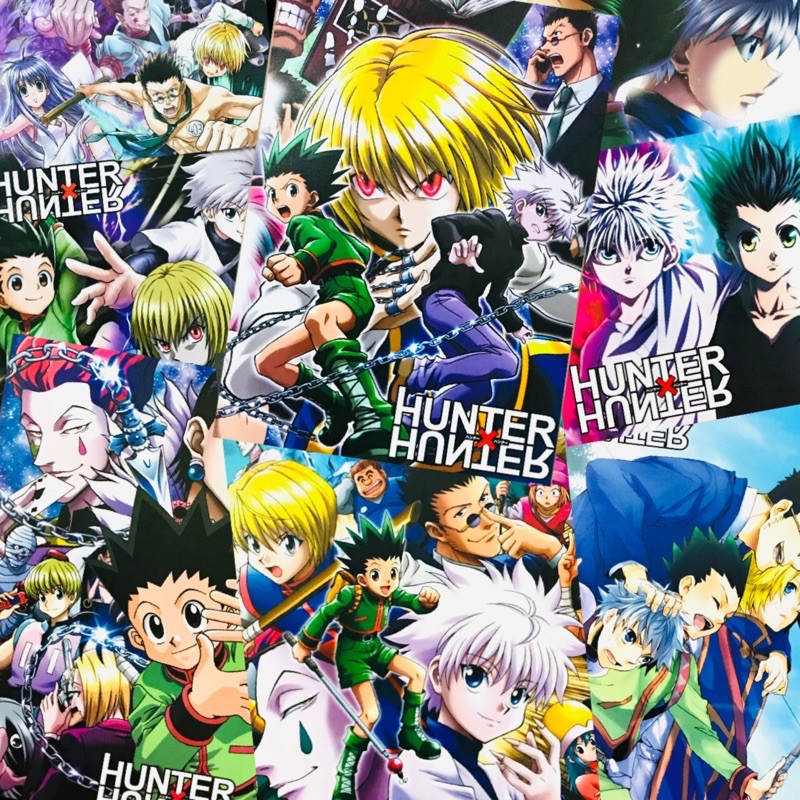 Hunter X Hunter Tous Les Personnages Hunter X Hunter Manga Anime TV Show Poster (Key Art Running) (Size: 24