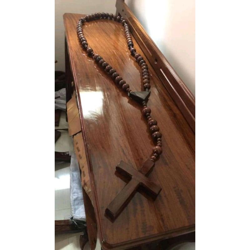 Big rosary ( hardwood) | Shopee Philippines