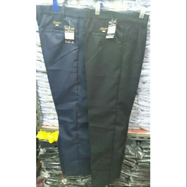 Well Off Pants For Adult Navy Blue And Black Shopee Philippines