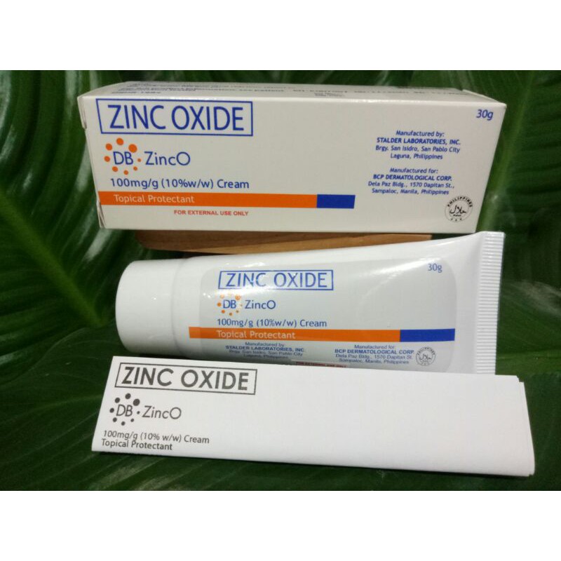 Zinc Oxide 10 Cream 30g Shopee Philippines