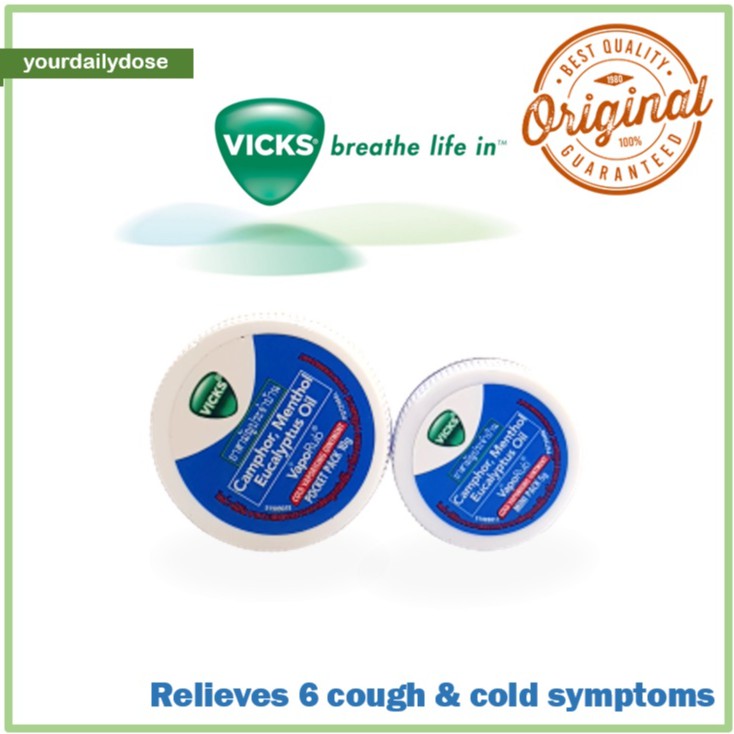 On Hand VICKS VAPORUB 5G 10G | Shopee Philippines