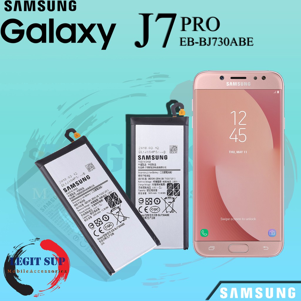 Samsung Galaxy J7 Pro Battery 3600mah Original Equipment Manufacturer Shopee Philippines