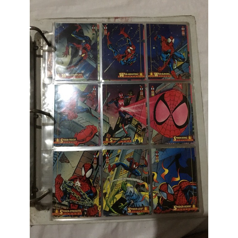 Spider-Man 1994 1st Edition Limited Trading Cards Fleer 