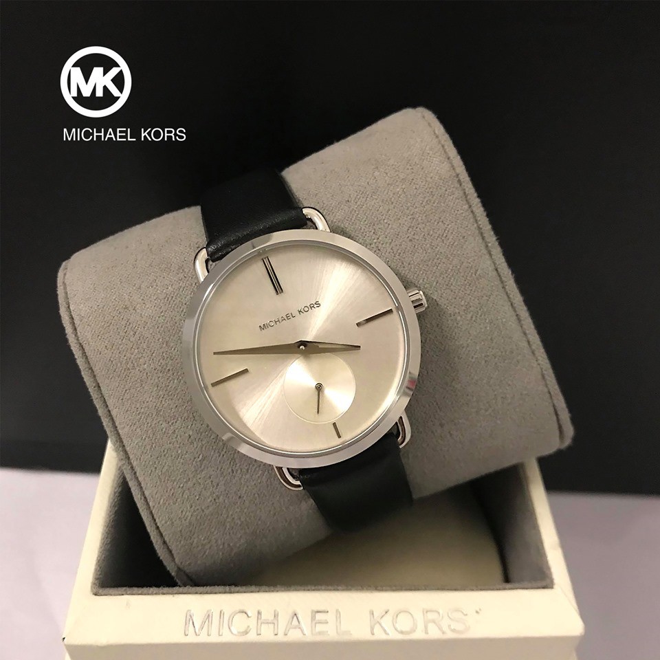michael kors watches leather