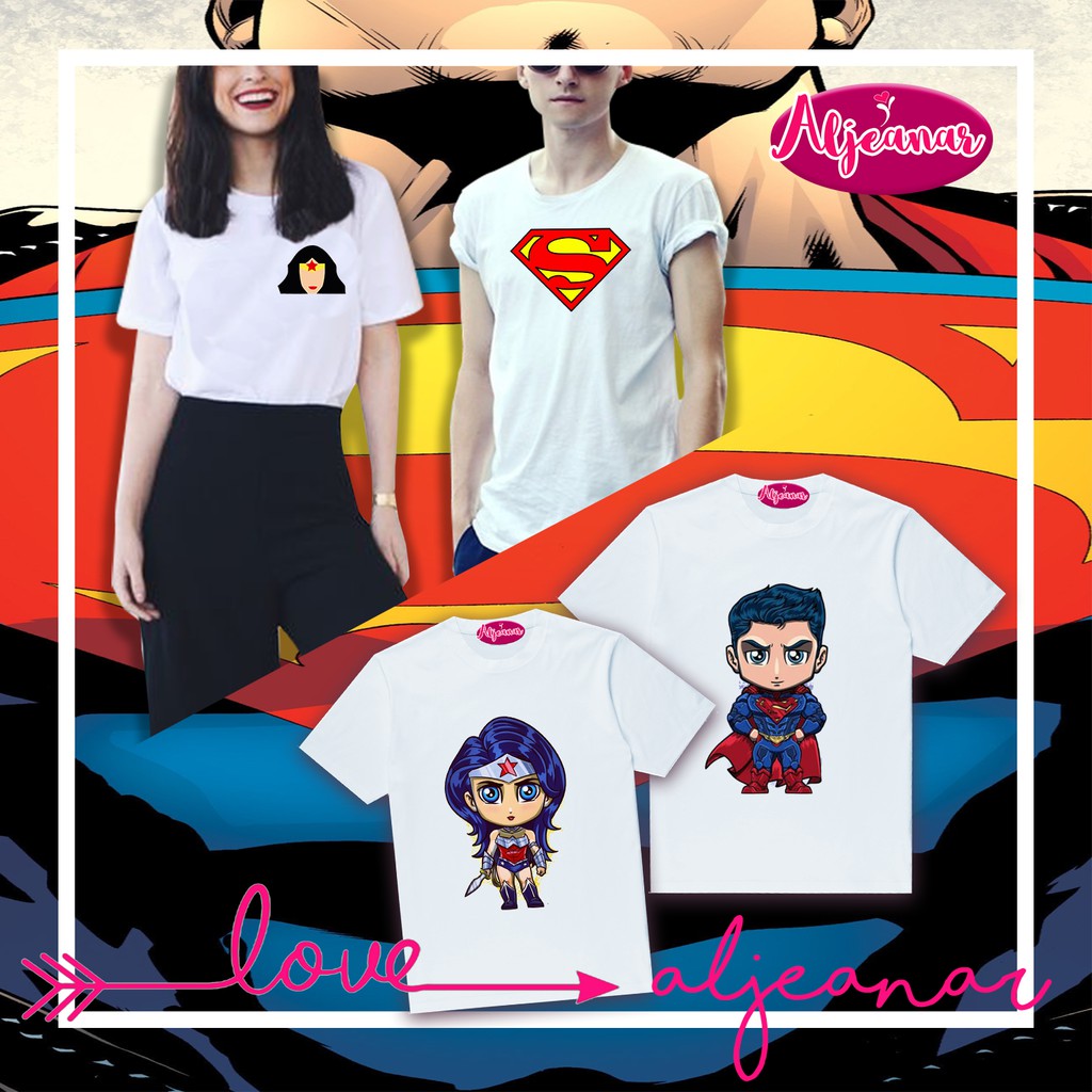 superhero couple shirts