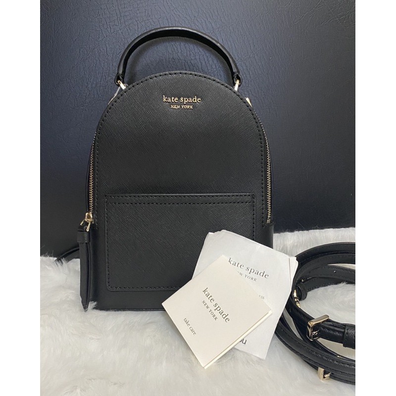 Kate Spade Cameron mini Convertible backpack Black Original | Shopee  Philippines