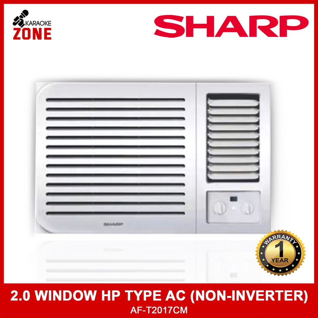 Sharp non inverter aircon 2HP / Sharp Window Type Air con Manual