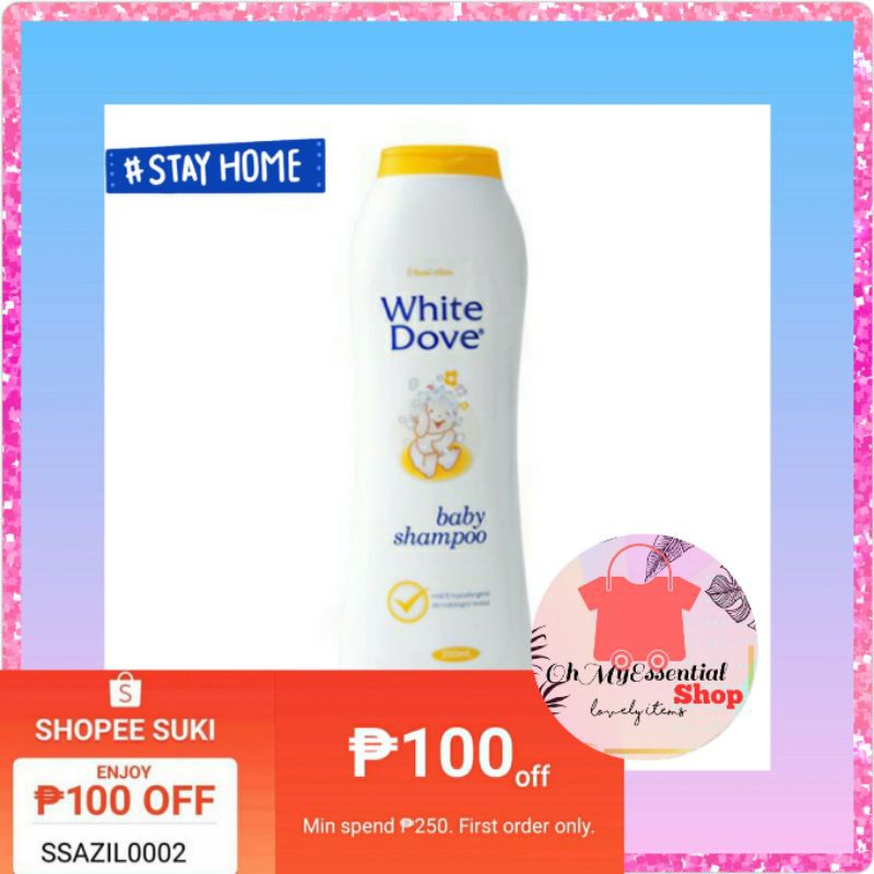 White Dove Baby Shampoo 200mL Shopee Philippines