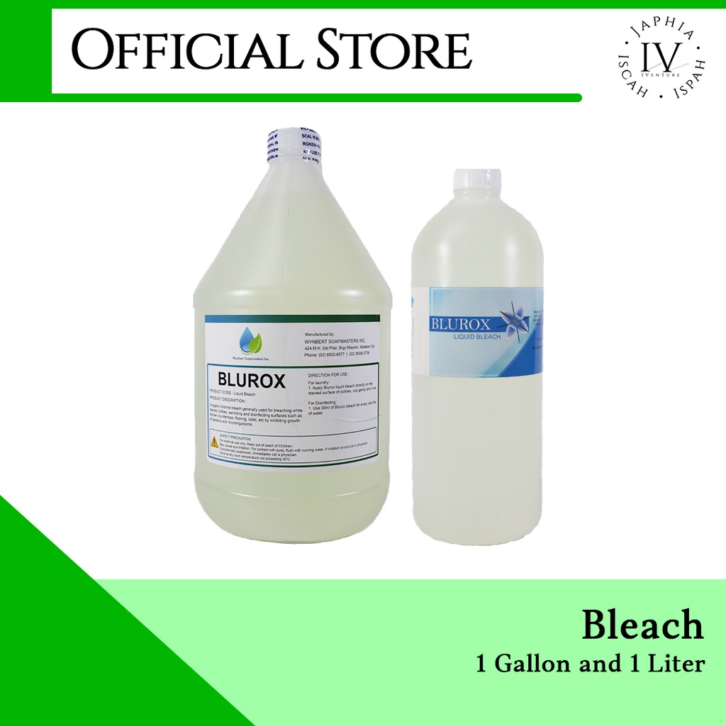 Bleach Clean and Sanitize your home (1 gal and 1 liter) Shopee