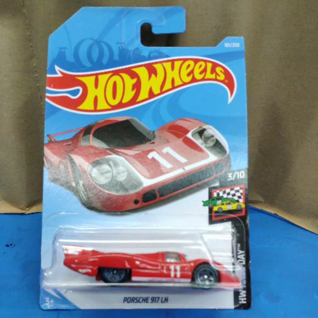 hot wheels porsche 917 lh red