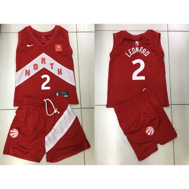 raptors north red jersey