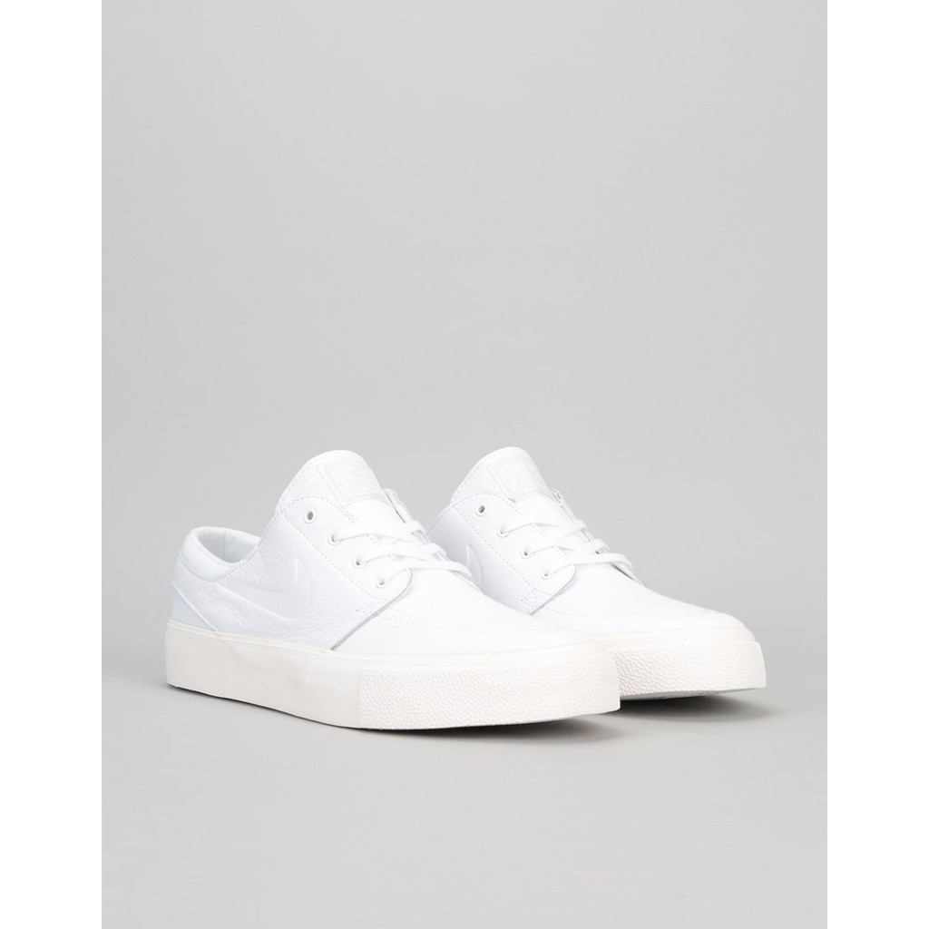 nike sb janoski white sail & golden beige canvas skate shoes